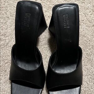 Forever 21 Black Mules